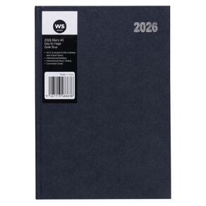 WS 2026 Diary A5 Day To Page Blue Dark