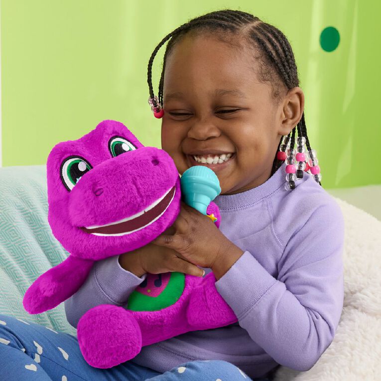 Barney Singing Plush, , hi-res