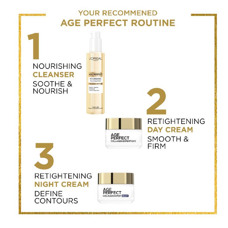 L'Oreal Paris Age Perfect Collagen Wash 150ml, , hi-res
