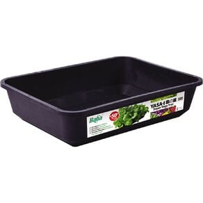 Baba Plastic Super Vegetable Tray Black