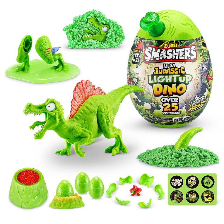 Zuru Smashers Jurassic Series 1 Mega Assorted, , hi-res