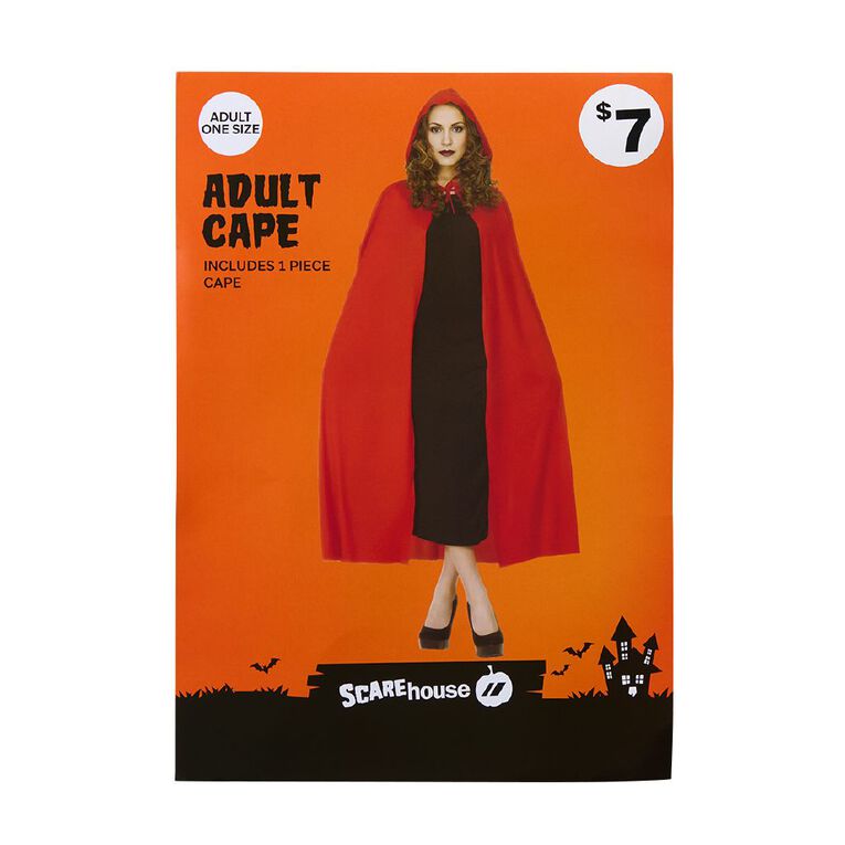 Scarehouse Adult Cape Costume Assorted, , hi-res