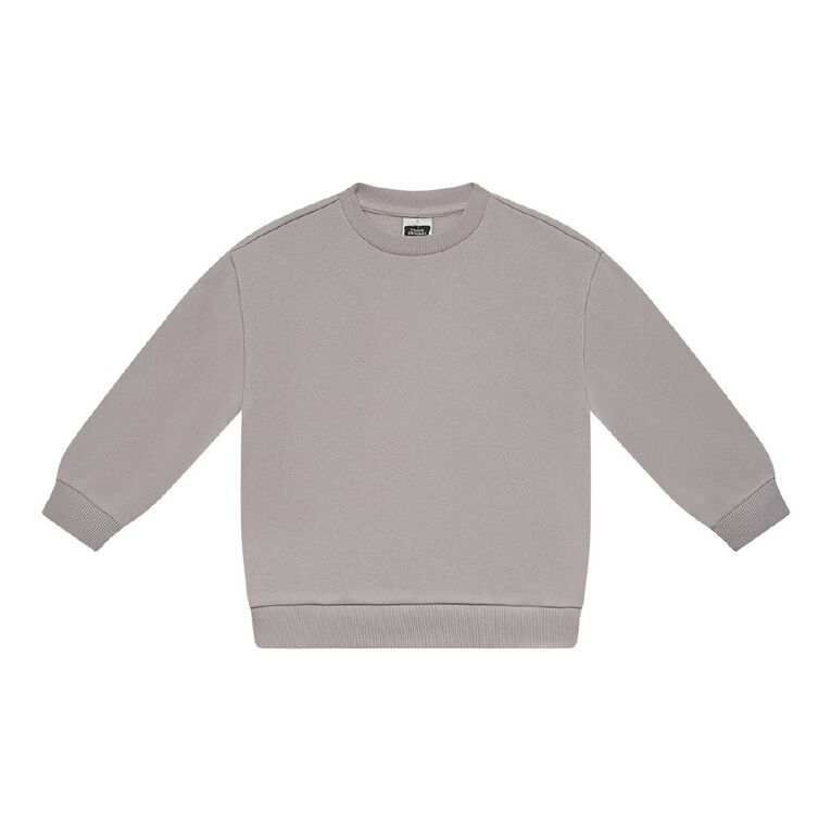 Young Original Plain Crew Sweat, Pink Light LILAC MARB, hi-res