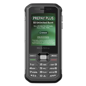 Mobiwire Ogima 4GB 4G Locked SIM  Bundle Black