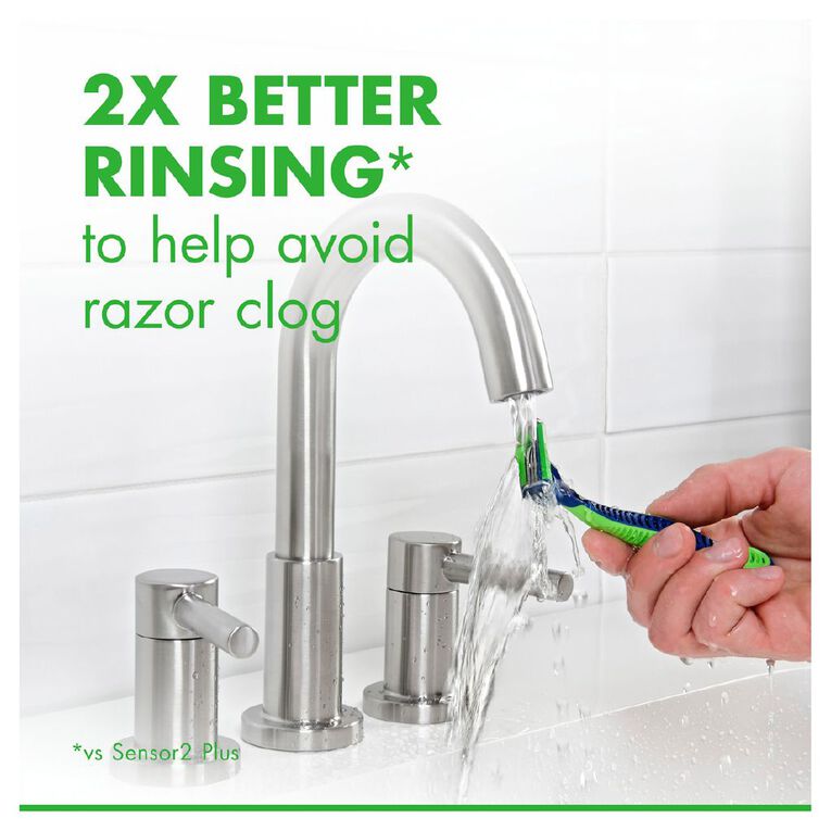 Gillette Sensor 3 Sensitive Disposable Razor 4 Pack, , hi-res