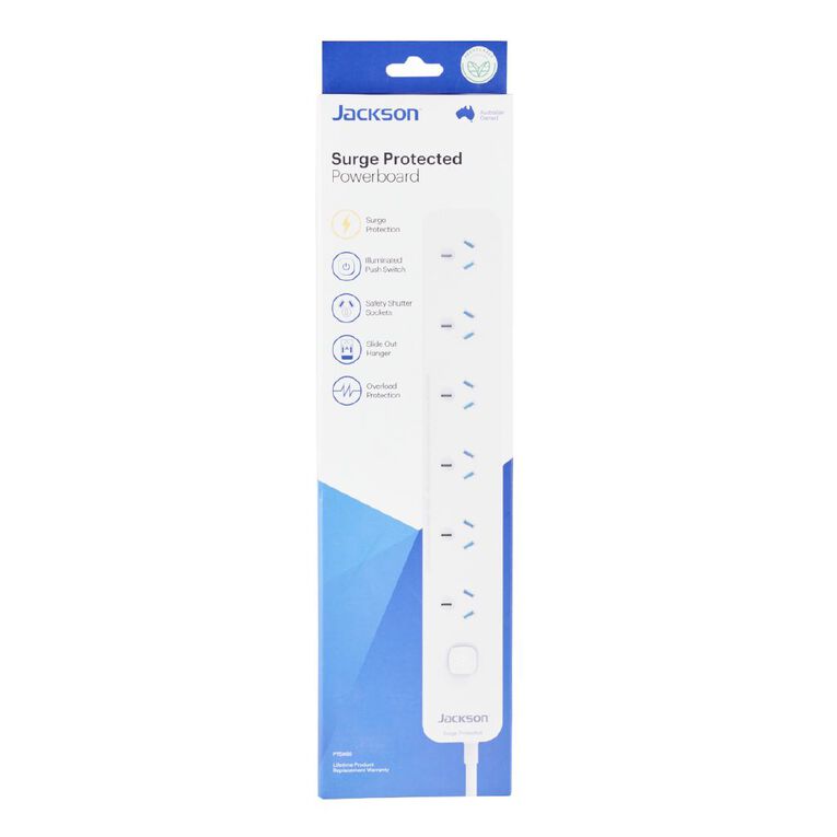 Jackson Surge Protection Powerboard, , hi-res