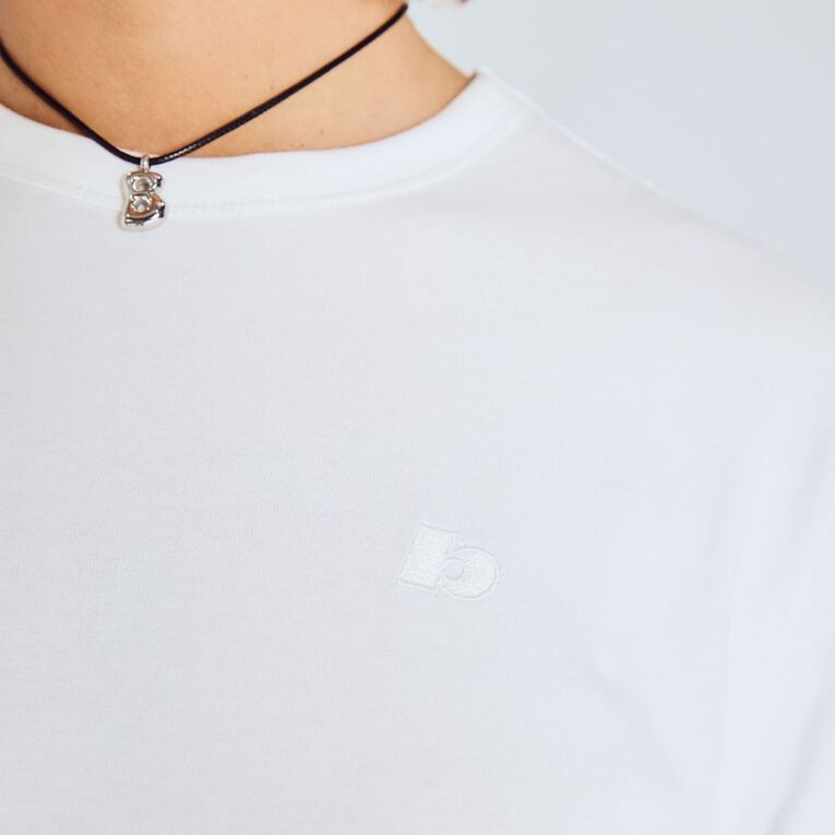 BRDRLESS Lola Long Sleeve Top, White, hi-res