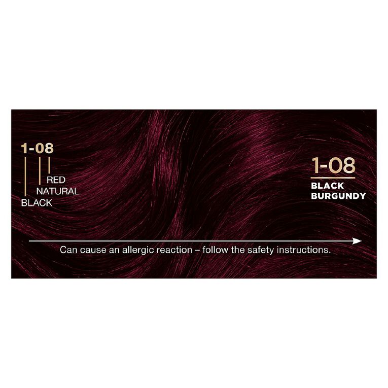 Napro Palette Hair Colour 1-08 Black Burgundy, , hi-res