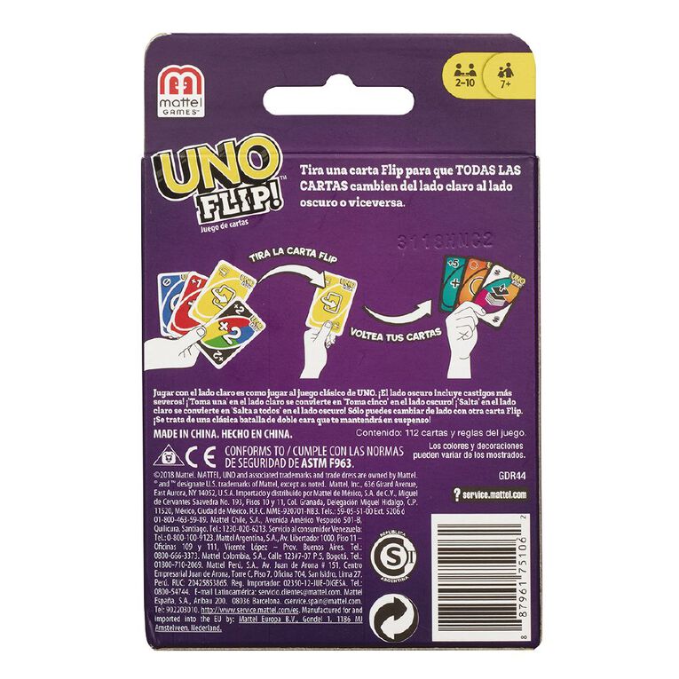 UNO Flip Card Game, , hi-res