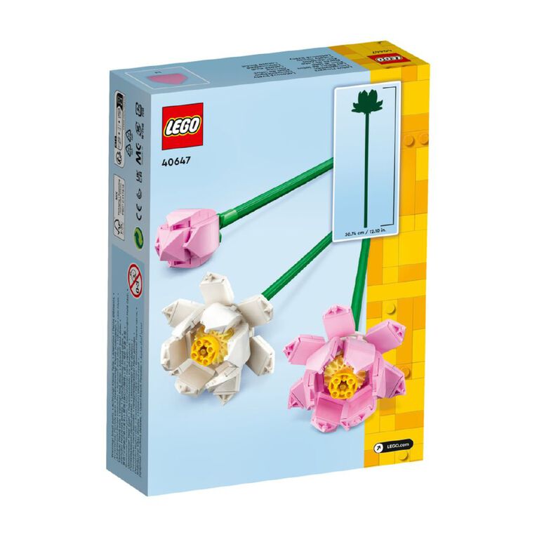 LEGO Botanicals Flowers Lotus Flowers 40647, , hi-res