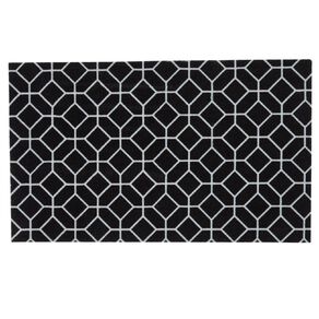 Living & Co Doormat Print Black/White 45cm x 75cm