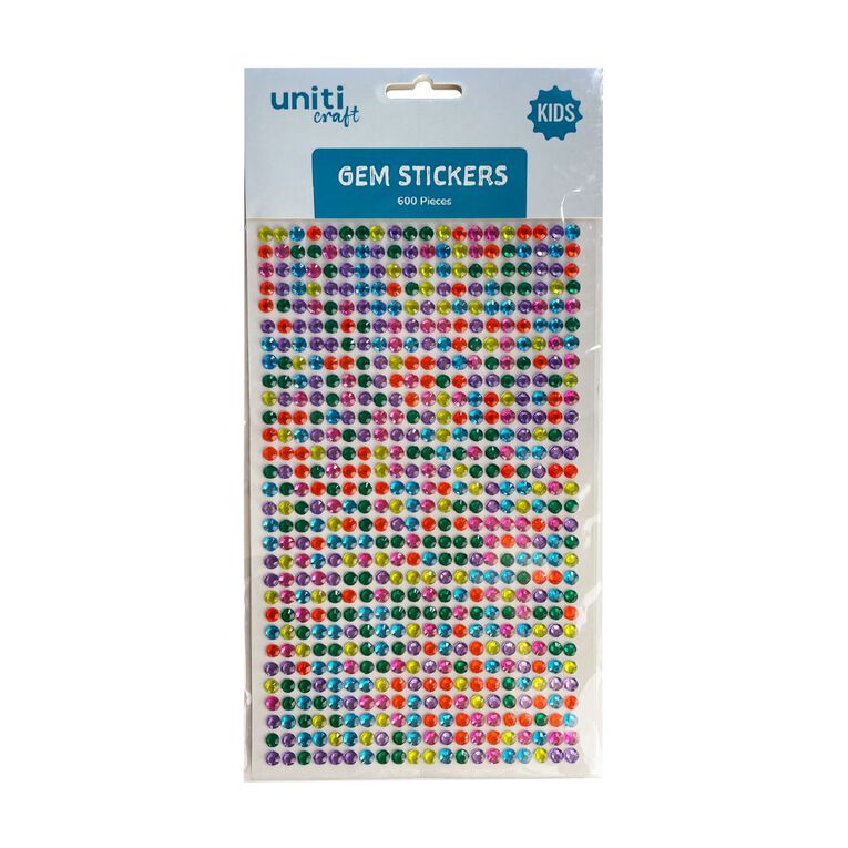 Uniti Gem Stickers, , hi-res