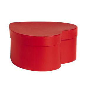 Party Inc Heart Gift Box 22cm x 10.5cm