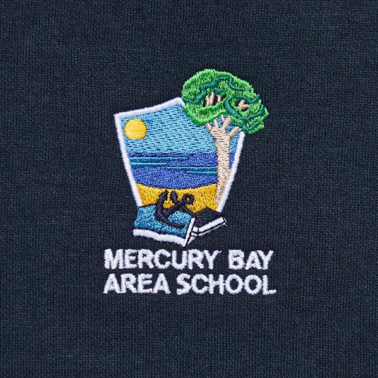 Schooltex Mercury Bay Area School Hoodie with Embroidery, Navy, hi-res