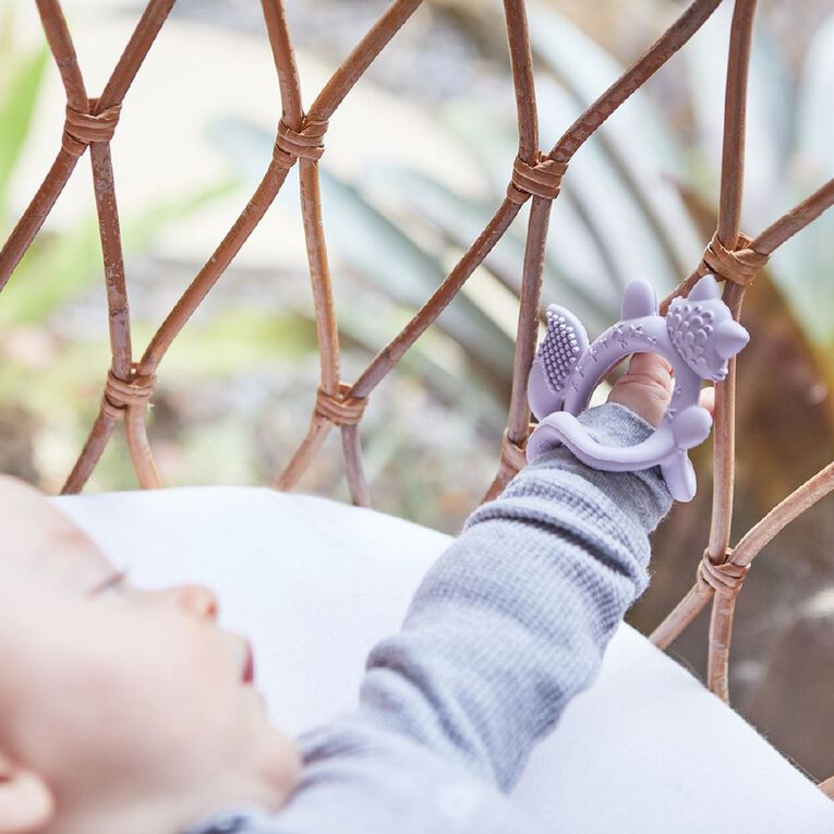 B.Box Wrist Teether Peony, , hi-res