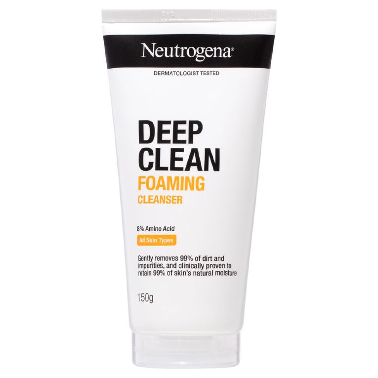 Neutrogena Deep Clean Foaming Cleanser 150g, , hi-res