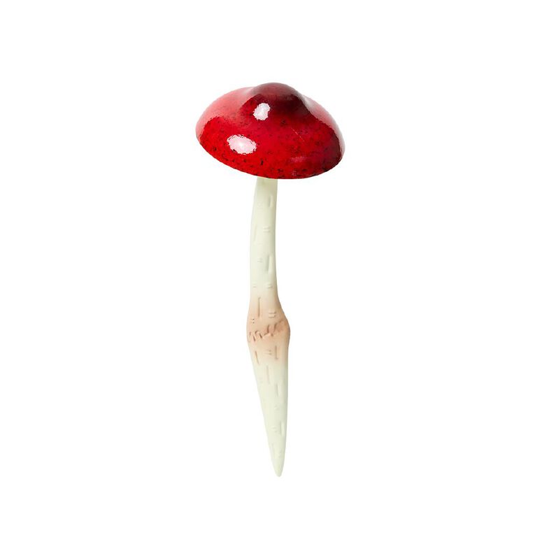 Kiwi Garden Metal Mushroom Garden Stake, , hi-res