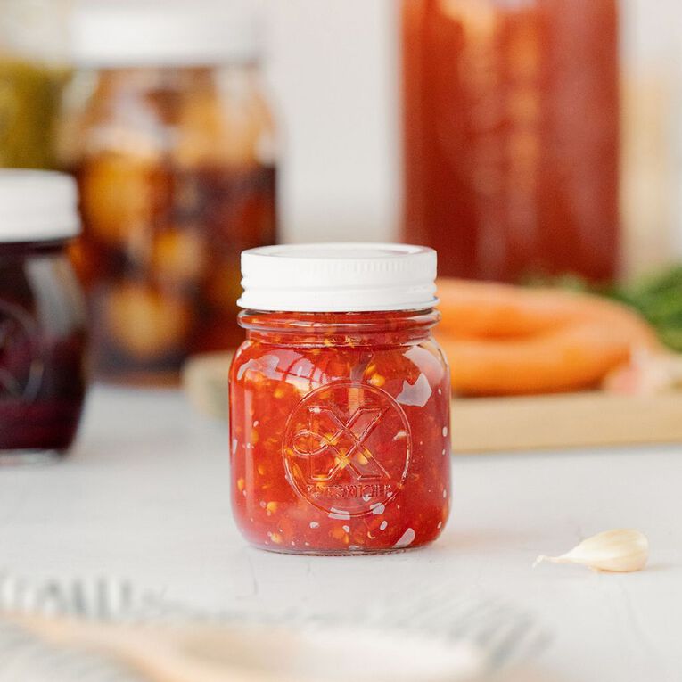 Kate's Kitchen Preserving Jar 4 Pack Clear 150ml, , hi-res