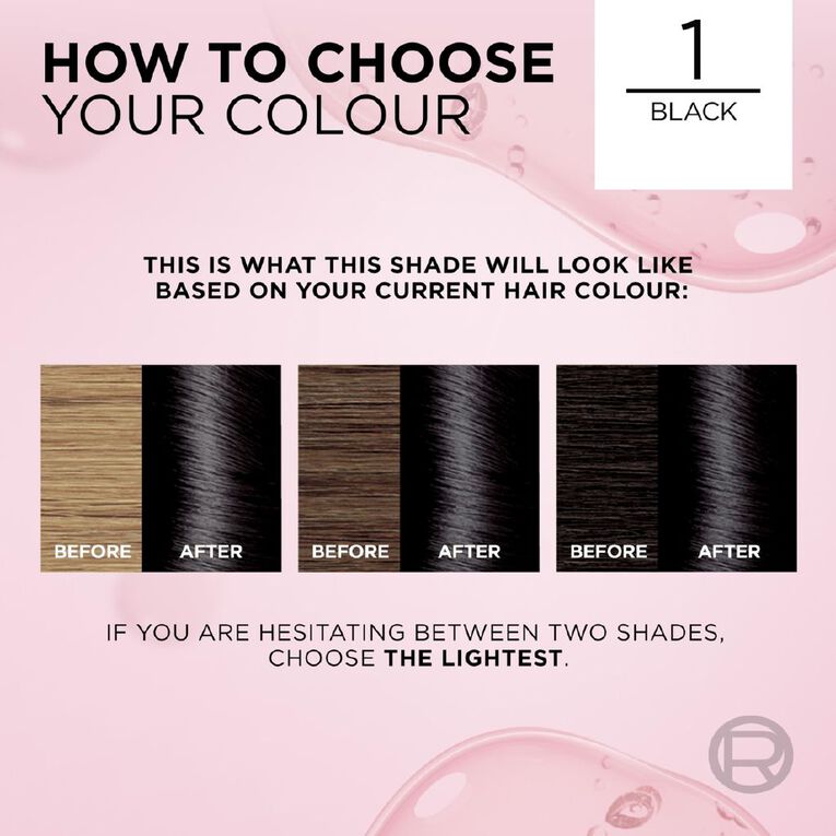 L'Oreal Paris Excellence Creme Hair Colour Black 1, , hi-res