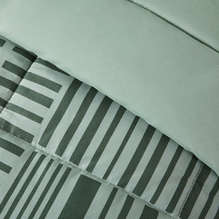 Living & Co 2 Piece Comforter Set Reversible Billie Single, , hi-res