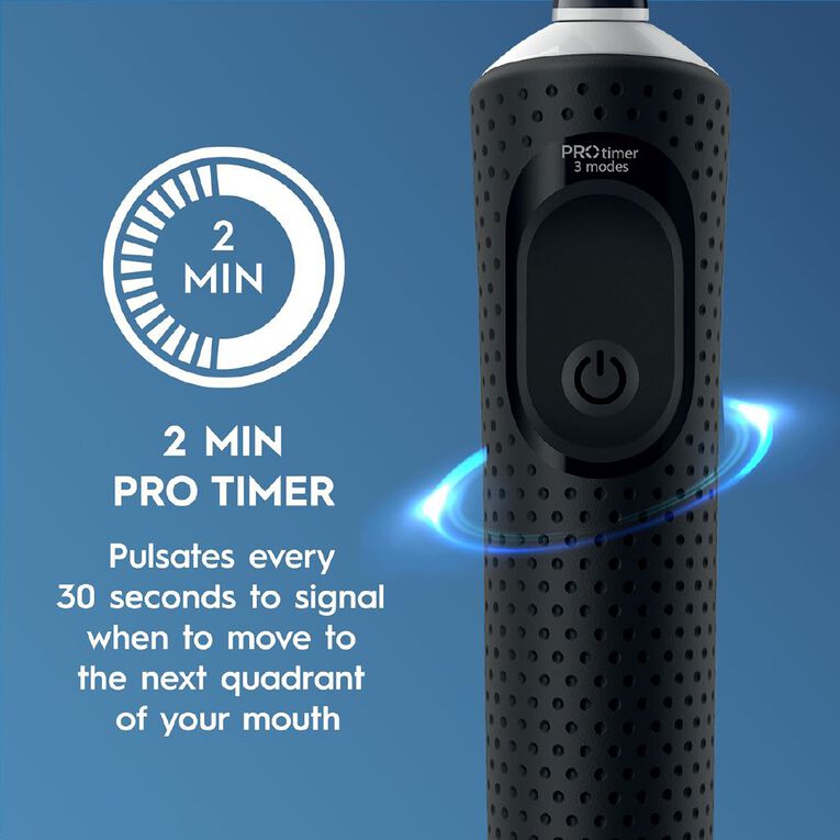 Oral-B Vitality Pro Deep Clean Electric Toothbrush Black, , hi-res