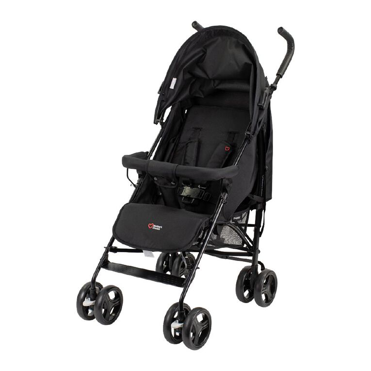 Mother's Choice Poppy Umbrella Stroller Dove Grey Black, , hi-res