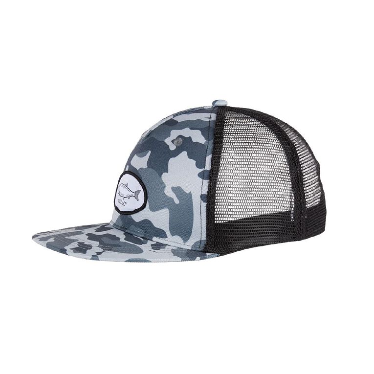 H&H Men's Trucker Cap, Black, hi-res