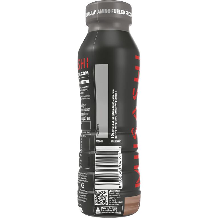 Musashi Muscle Recovery Chocolate 375ml, , hi-res