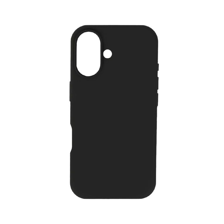 INTOUCH iPhone 16 Silicone Case with Magsafe Black, , hi-res