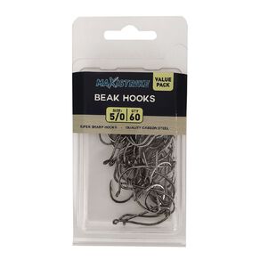 Maxistrike 5/0 Beak Hook Value Pack (60 per pack)