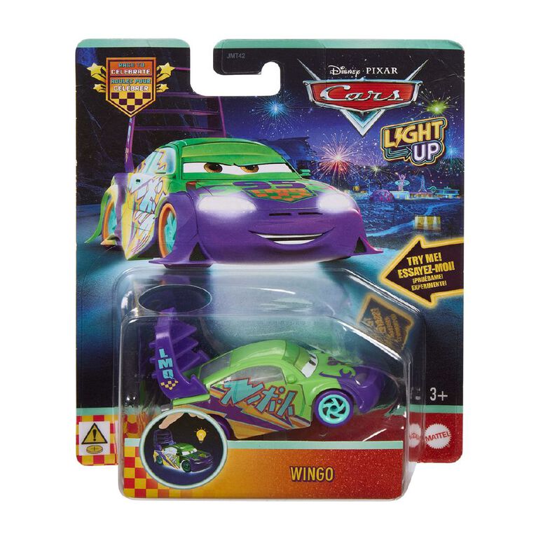 Cars 1:55 Light Up Racers Vehicle Assorted, , hi-res