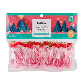 Nice Mini Candy Cane Pack 23 Piece