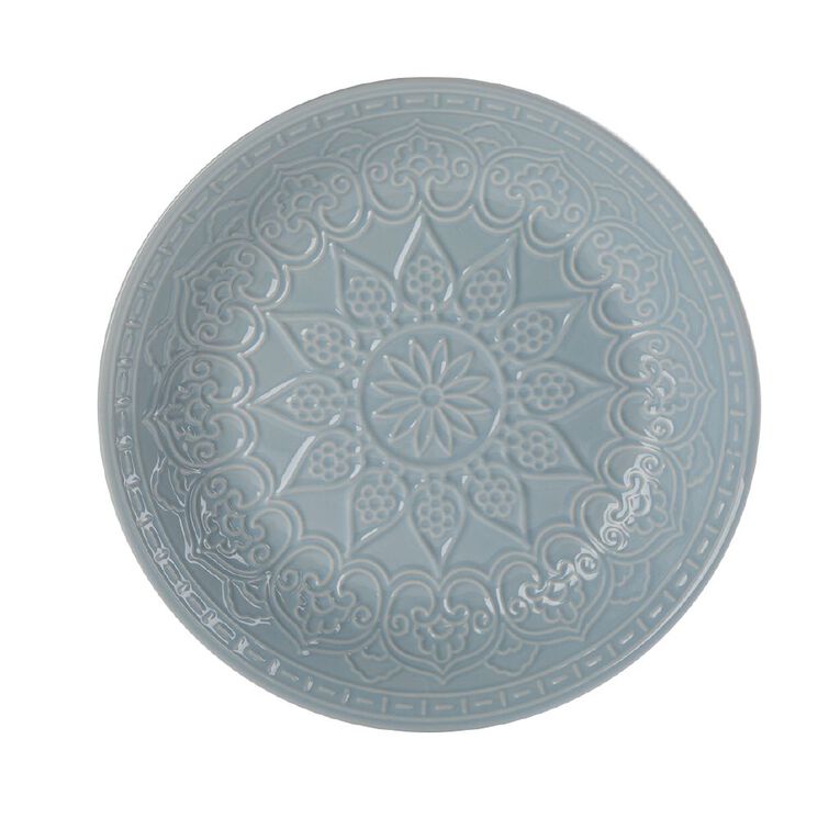 Living & Co Tangier Serve Bowl Blue Light, , hi-res