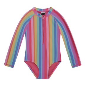 Young Original Long Sleeve Printed Swimsuit