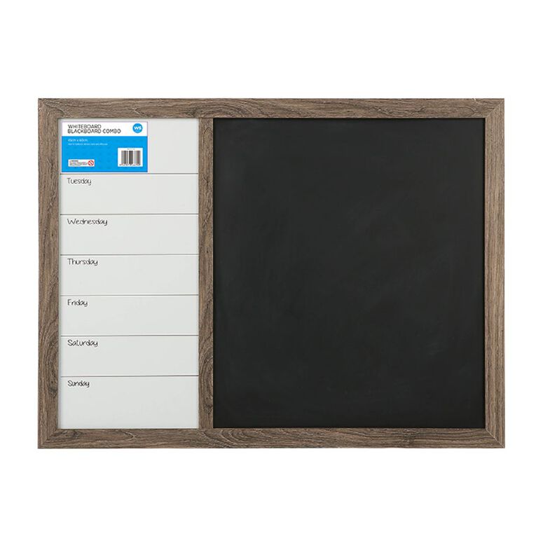 WS Whiteboard Blackboard Combo The Warehouse