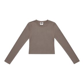 Young Original Long Sleeve Rib Top