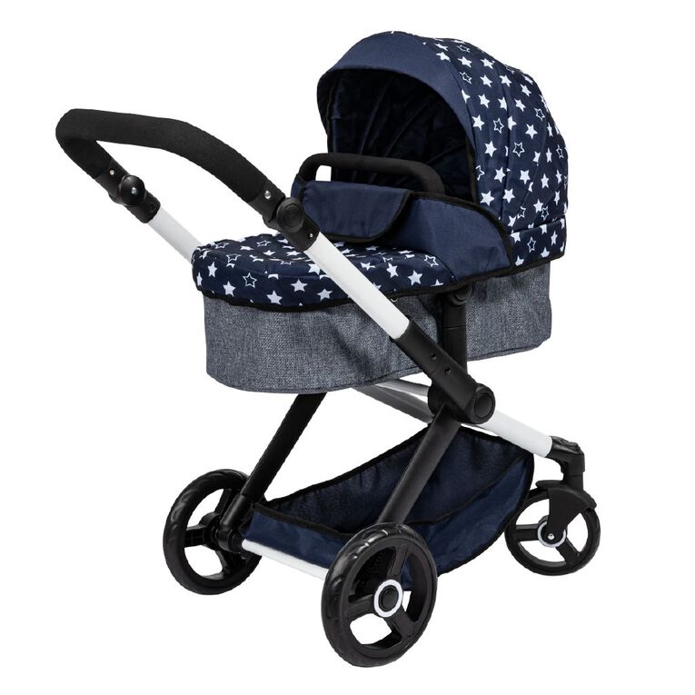 Bayer Dolls Pram XEO Blue, , hi-res