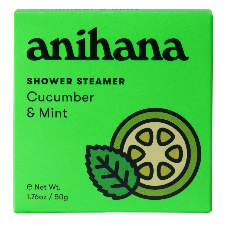 Anihana Shower Steamer Cucumber And Mint 50g, , hi-res