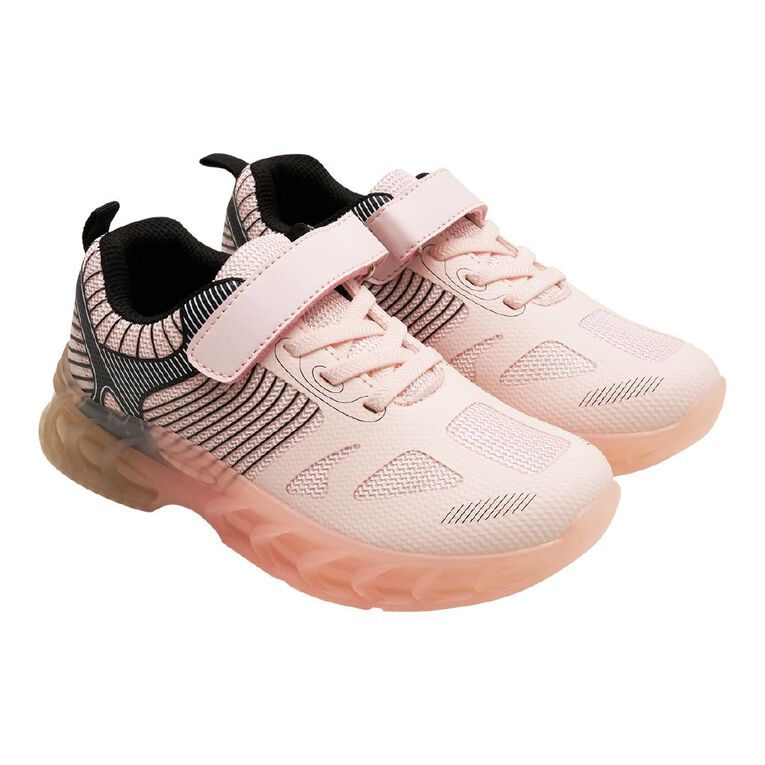 Active Intent Senior Kids' Honolulu Trainers, Pink, hi-res