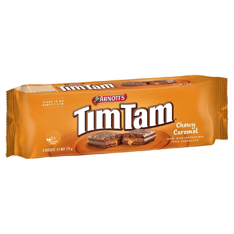 Arnott's Tim Tam Chewy Caramel 175g