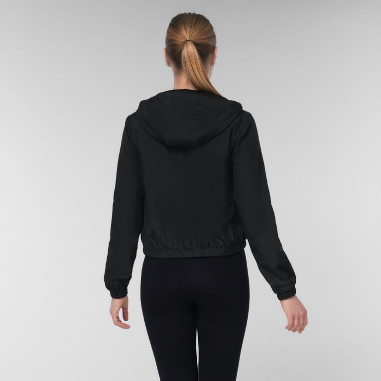 Active Intent Women's Lined Training Jacket, Black, hi-res