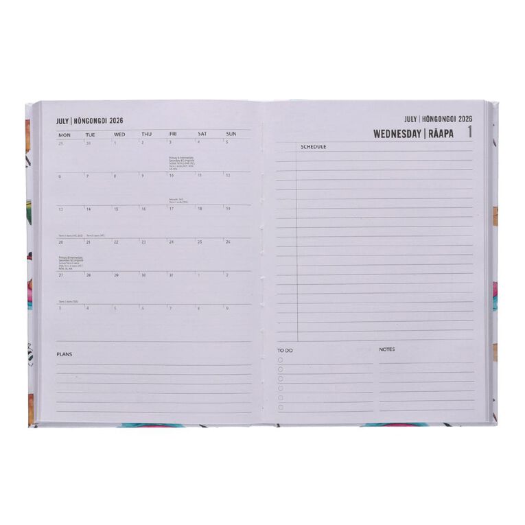 WS 2026 Diary A5 Day to Page Kiwi, , hi-res