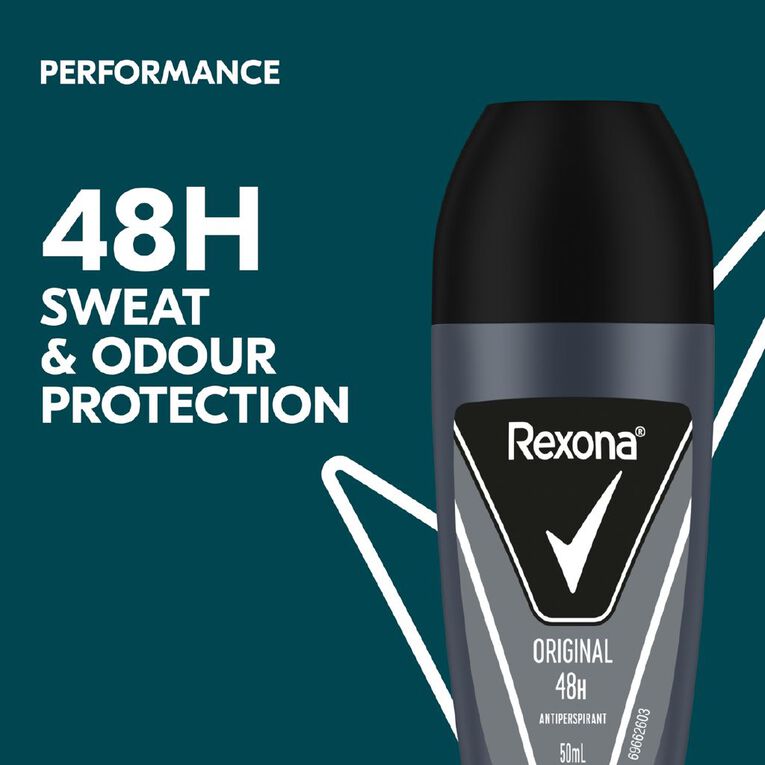 Rexona Men's Roll On Original Dry 50ml, , hi-res