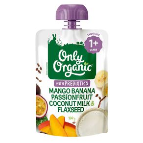 Only Organic Mango & Banana & Passionfruit Smoothie
