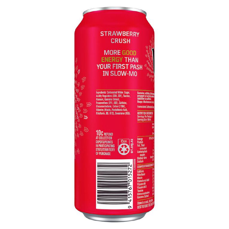 V Strawberry 500ml Can, , hi-res