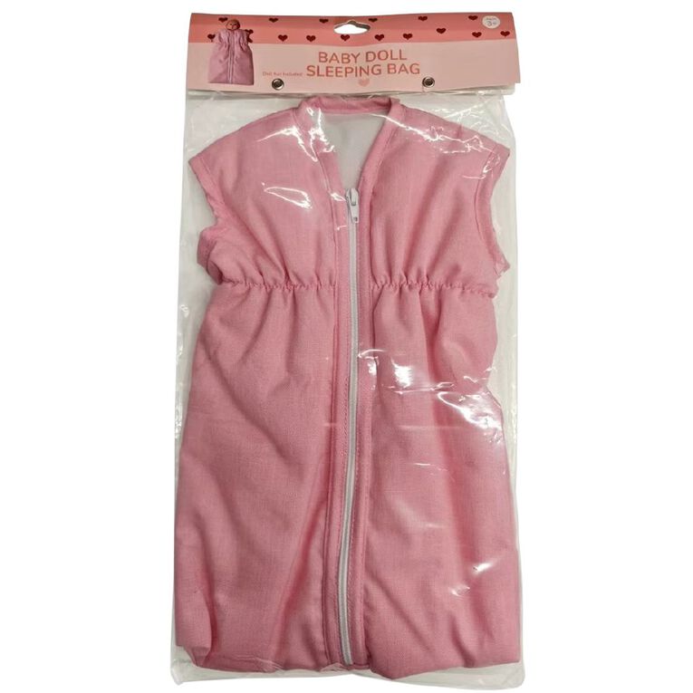 Baby Doll Sleeping Bag Pink, , hi-res