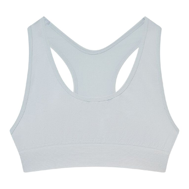 H&H Girls' Seamfree Racer Crop 2 Pack, Yellow Light, hi-res