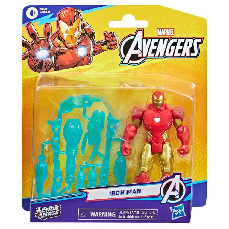Marvel Avengers Evergreen Action-Verse Figure Assorted, , hi-res