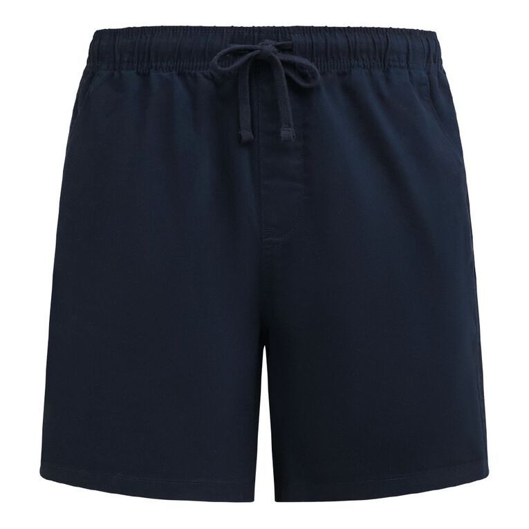 H&H Men's Woven Shorts, Blue Dark, hi-res