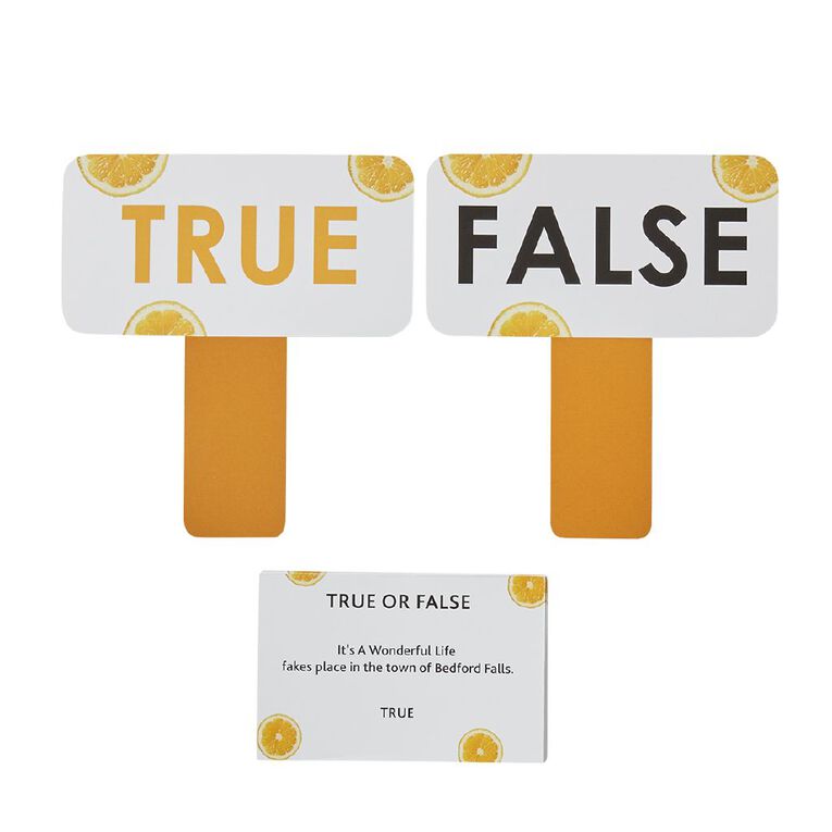True Or False Table Game, , hi-res